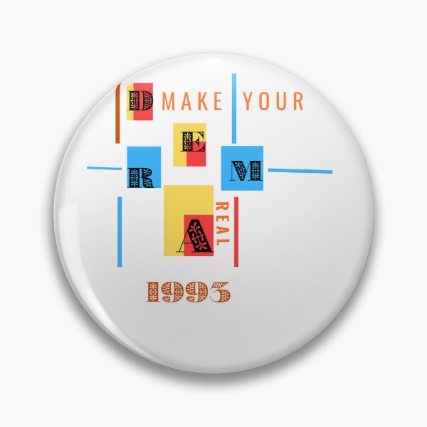 Item preview, Retro Abstract Deconstructed Dream Typography Design designed and sold by GraphixByHub.