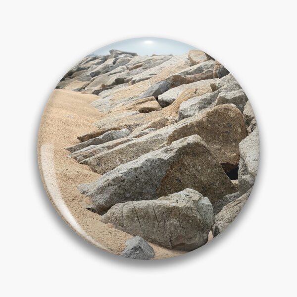 Item preview, Rocks used as breakwaters along the coastline. designed and sold by Beeza Art Shop.