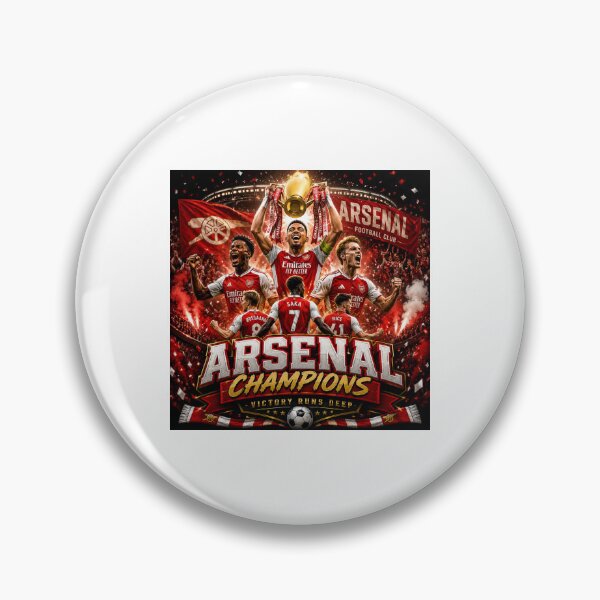 Item preview, Arsenal Champions Victory Runs Deep T-Shirt designed and sold by Mukesh Saxena.