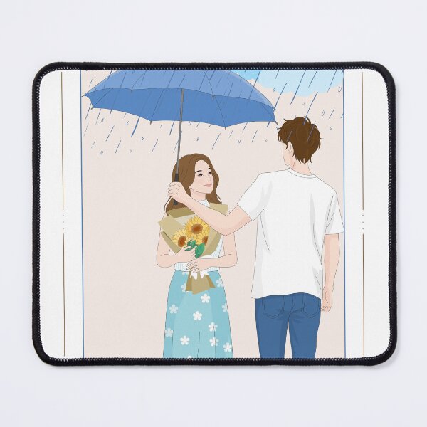 Item preview, The Gentle Care: Romantic Rain Illustration designed and sold by PAWIRADA.