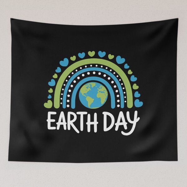 Item preview, Happy Earth Day Rainbow Cute Earth Day designed and sold by sailorjessiArt.