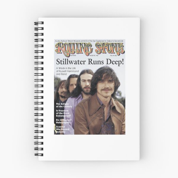Item preview, Stillwater Runs Deep Rock Poster Design Today Graphic designed and sold by GodfreyCorkery.