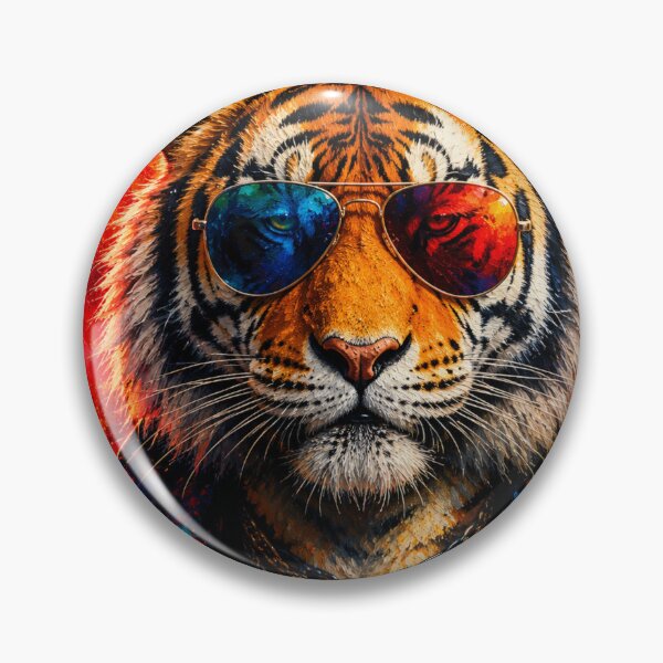 Item preview, Rockstar Tiger Pop Art Portrait designed and sold by AndreBarnard.