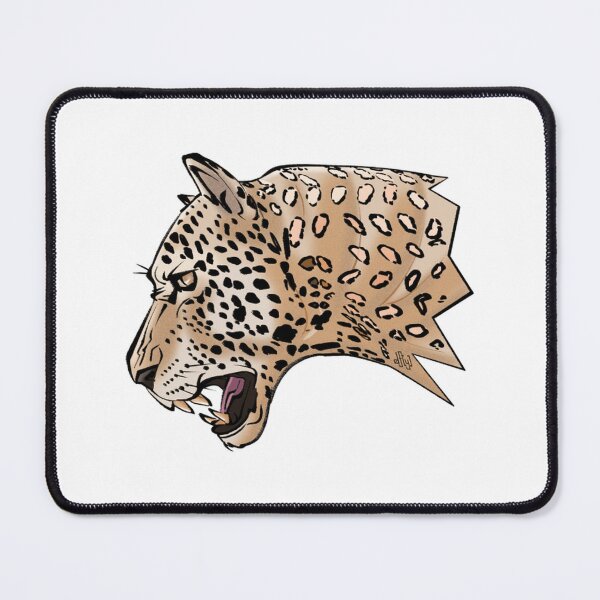Item preview, Aztec Jaguar Warrior Wild Cat Portrait designed and sold by Dammitfrankyart.