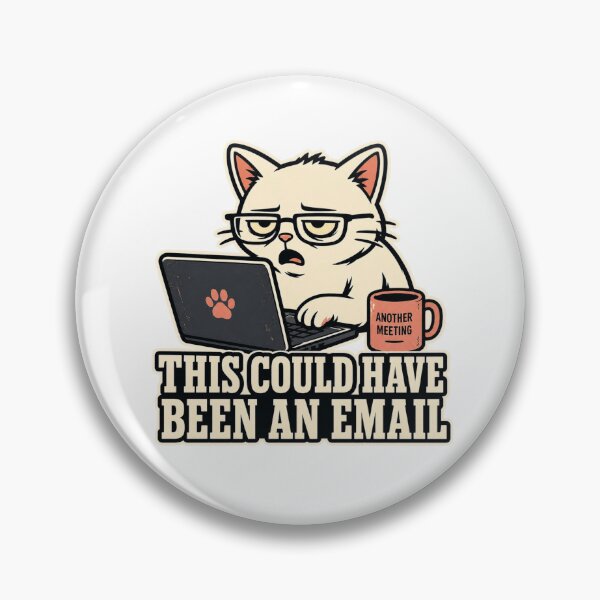Item preview, Meeting Cat Funny Teacher Work Humor Gift  designed and sold by Gentlestate.