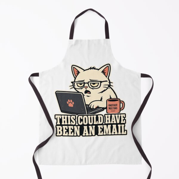 Item preview, Meeting Cat Funny Teacher Work Humor Gift designed and sold by Gentlestate.