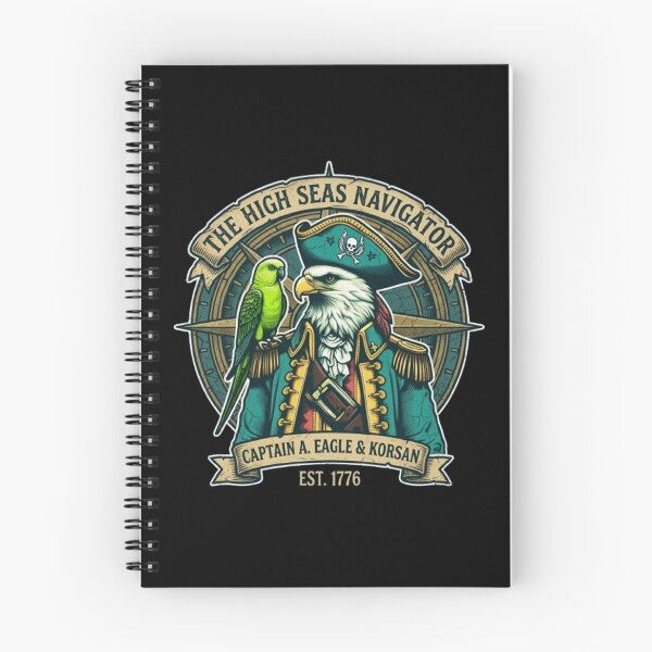 Item preview, Captain Eagle – High Seas Navigator Art designed and sold by Dogandesighn.