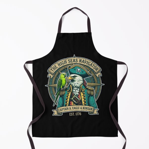 Item preview, Captain Eagle – High Seas Navigator Art designed and sold by Dogandesighn.