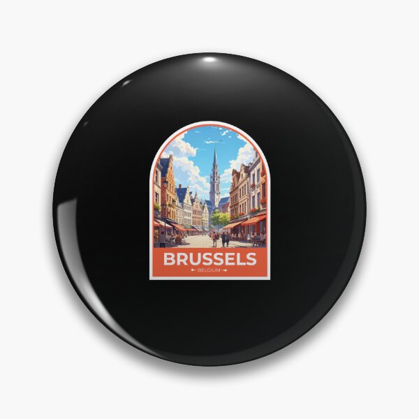 Item preview, Brussels Belgium designed and sold by TulipaGraphics.