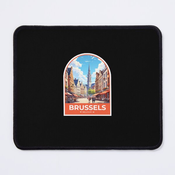 Item preview, Brussels Belgium designed and sold by TulipaGraphics.