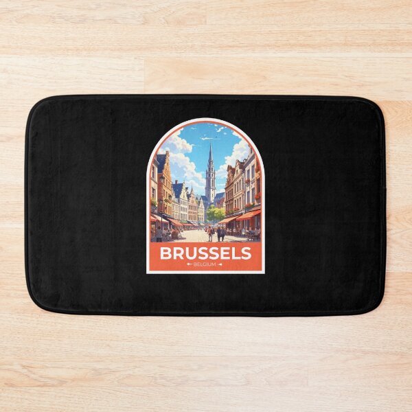 Item preview, Brussels Belgium designed and sold by TulipaGraphics.