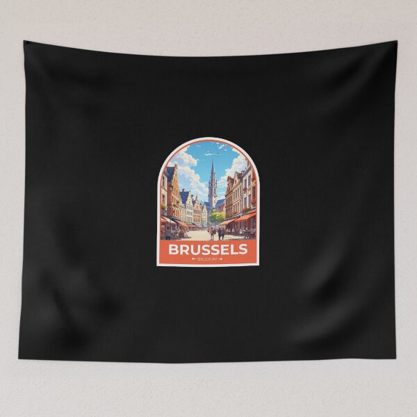 Item preview, Brussels Belgium designed and sold by TulipaGraphics.
