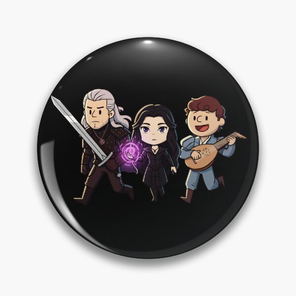 Item preview, Geralt Yennefer Jaskier The Witcher Fantasy Gaming Fan designed and sold by QuentinHarrow.