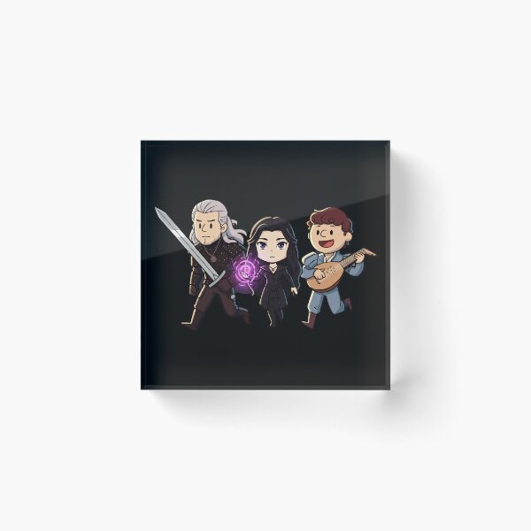 Item preview, Geralt Yennefer Jaskier The Witcher Fantasy Gaming Fan designed and sold by QuentinHarrow.