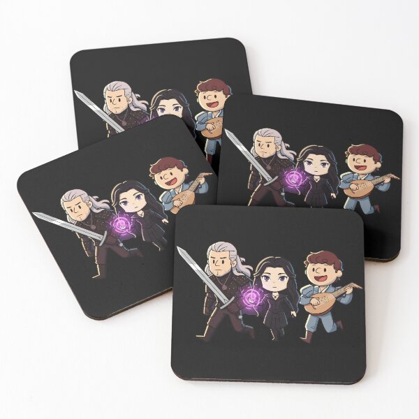 Item preview, Geralt Yennefer Jaskier The Witcher Fantasy Gaming Fan designed and sold by QuentinHarrow.