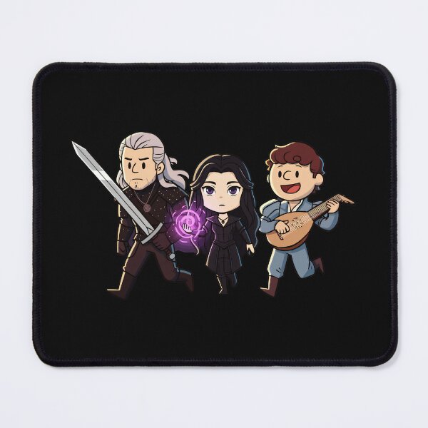 Item preview, Geralt Yennefer Jaskier The Witcher Fantasy Gaming Fan designed and sold by QuentinHarrow.