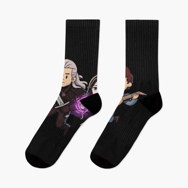 Item preview, Geralt Yennefer Jaskier The Witcher Fantasy Gaming Fan designed and sold by QuentinHarrow.