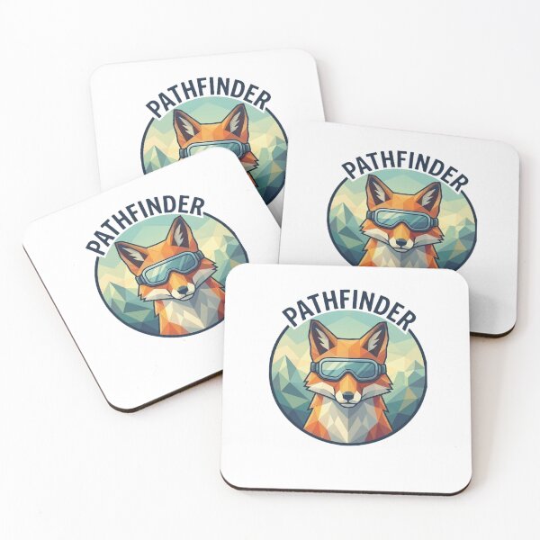 Item preview, Geometric Low Poly Pathfinder Fox Graphic designed and sold by GiggleInkTees.