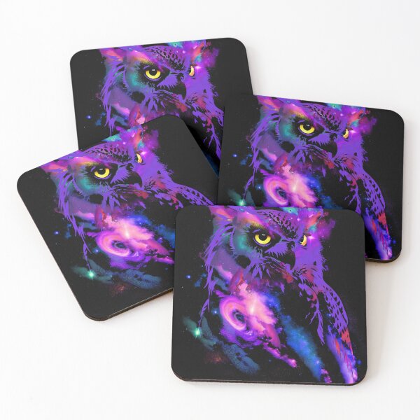 Item preview, Space owl designed and sold by clingcling.