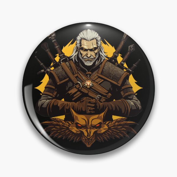 Item preview, Geralt Of Rivia Witcher Monster Hunter designed and sold by QuentinHarrow.