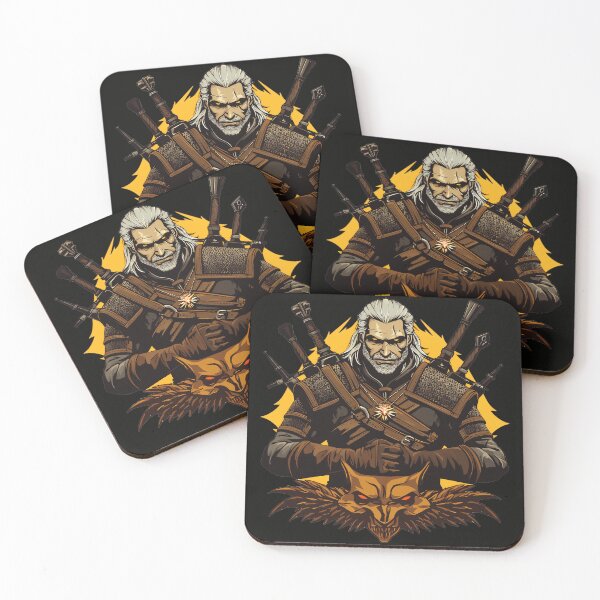 Item preview, Geralt Of Rivia Witcher Monster Hunter designed and sold by QuentinHarrow.