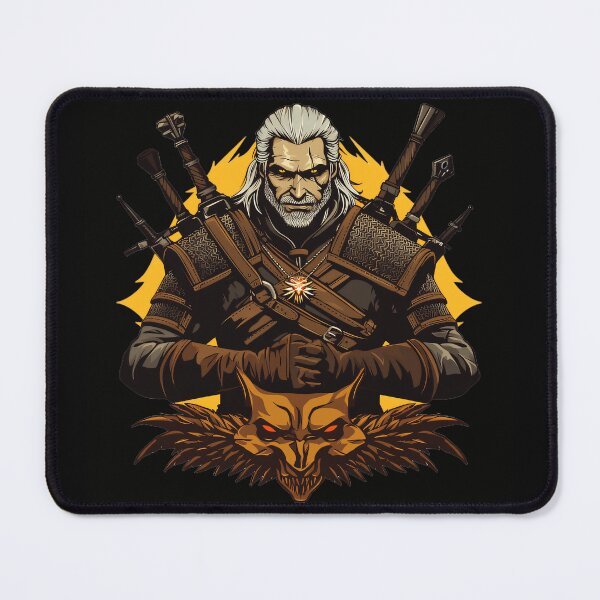 Item preview, Geralt Of Rivia Witcher Monster Hunter designed and sold by QuentinHarrow.