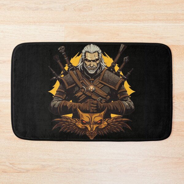 Item preview, Geralt Of Rivia Witcher Monster Hunter designed and sold by QuentinHarrow.