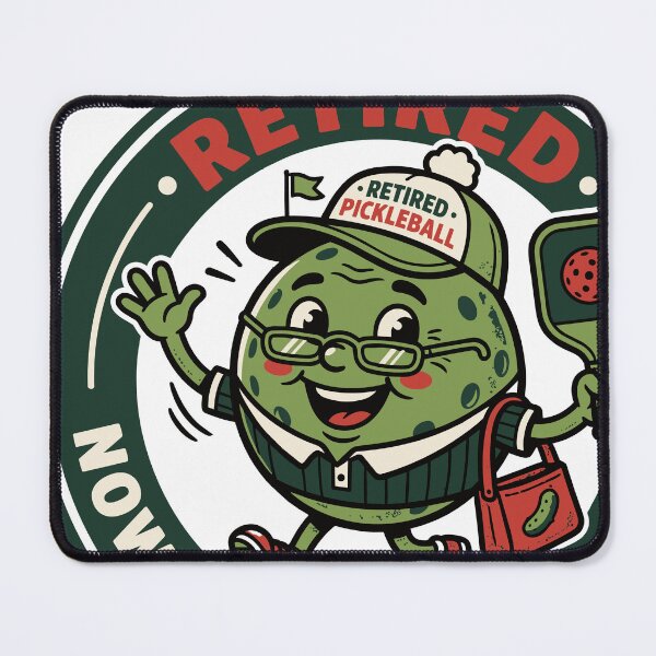 Item preview, Retired Now I Play Pickleball — Green Edition designed and sold by 1RSN.