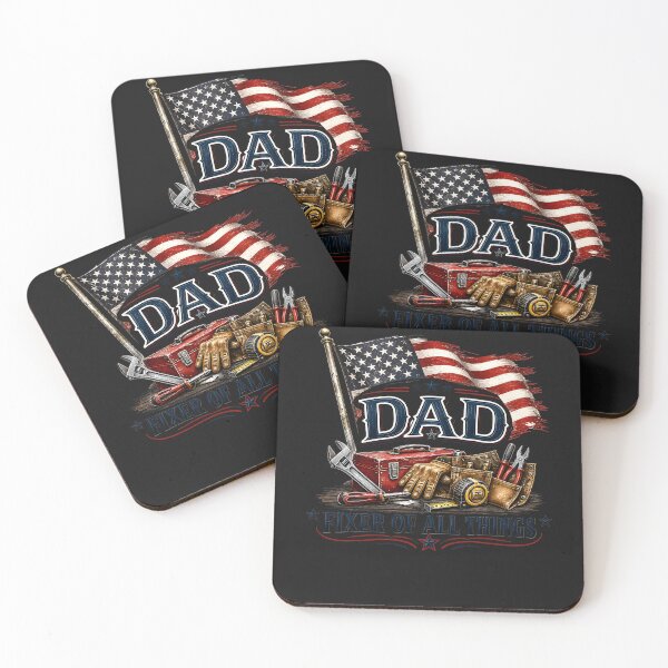 Item preview, Dad The Fixer of Everything Funny Father's Day Tools designed and sold by DoodleVerseDark.