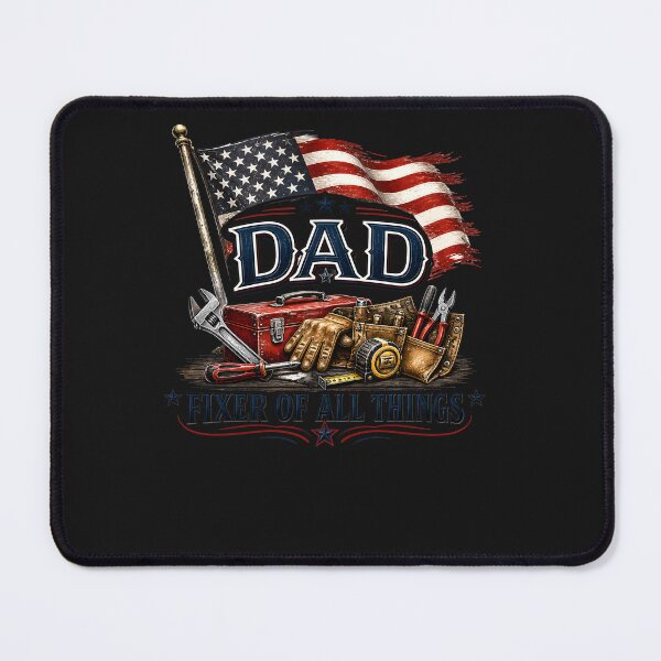 Item preview, Dad The Fixer of Everything Funny Father's Day Tools designed and sold by DoodleVerseDark.