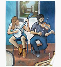 Straßenmusiker, Charlottesville Poster