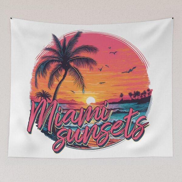 Item preview, Miami Sunsets: Miami Afterglow designed and sold by pollosdesigns.