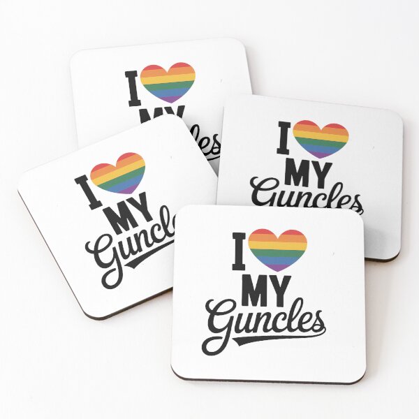 Item preview, I love My Guncles LGBT Gay designed and sold by sailorjessiArt.