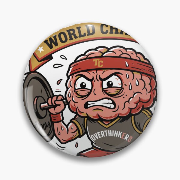 Item preview, Overthinking World Champion — Thoughts Edition designed and sold by 1RSN.