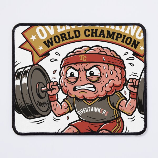 Item preview, Overthinking World Champion — Thoughts Edition designed and sold by 1RSN.