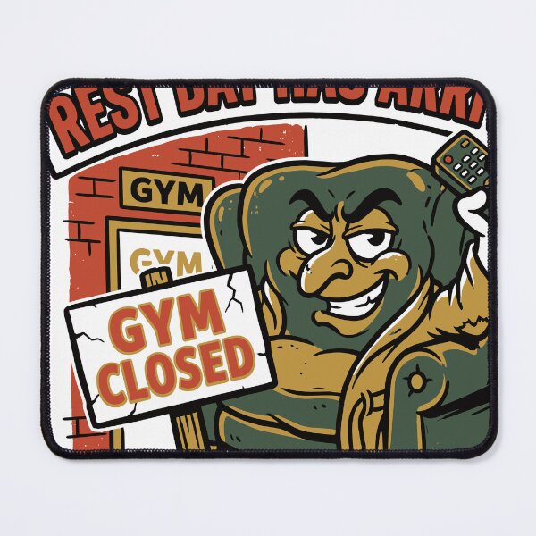 Item preview, Rest Day Has Arrived — Couch-Shaped Villain designed and sold by 1RSN.