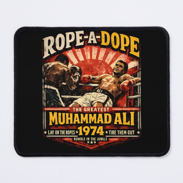 Item preview, Rope A Dope Boxing Legend Vintage Fight Design | Rumble in the Jungle 1974 designed and sold by RockyLambda.