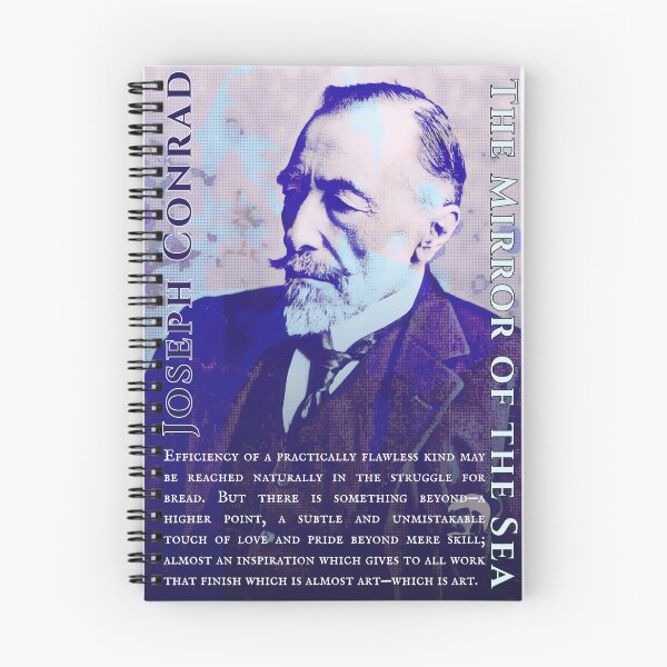 Item preview, Joseph Conrad quote:  Efficiency of a practically flawless kind may be reached naturally in the struggle for bread.  But there is something beyond—a higher point designed and sold by artbleed.