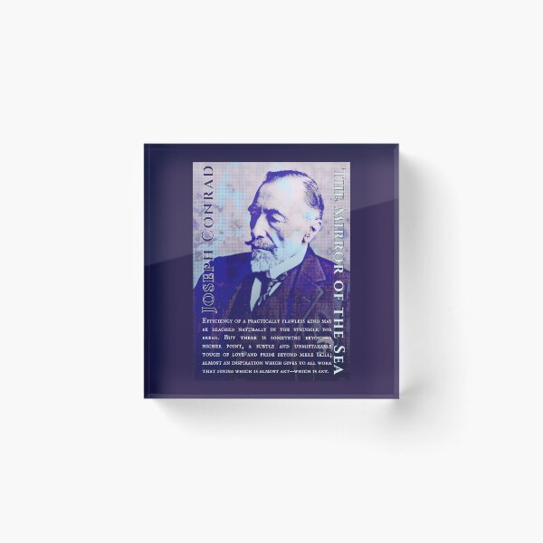 Item preview, Joseph Conrad quote:  Efficiency of a practically flawless kind may be reached naturally in the struggle for bread.  But there is something beyond—a higher point designed and sold by artbleed.