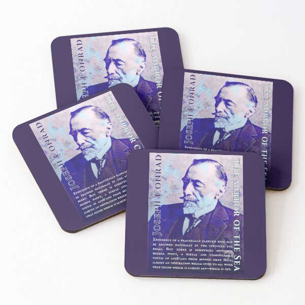 Item preview, Joseph Conrad quote:  Efficiency of a practically flawless kind may be reached naturally in the struggle for bread.  But there is something beyond—a higher point designed and sold by artbleed.