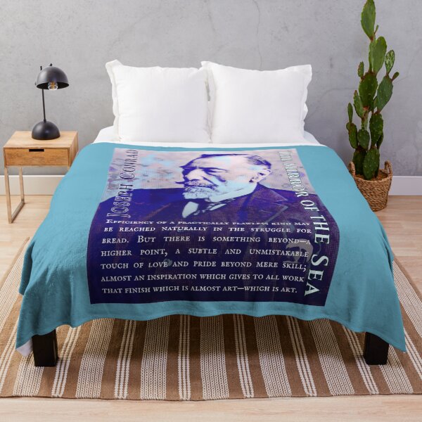 Item preview, Joseph Conrad quote:  Efficiency of a practically flawless kind may be reached naturally in the struggle for bread.  But there is something beyond—a higher point designed and sold by artbleed.
