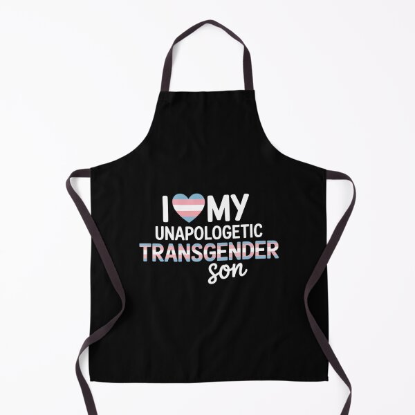 Item preview, I Love My Unapologetic Transgender Son Trans Flag LGBT designed and sold by sailorjessiArt.