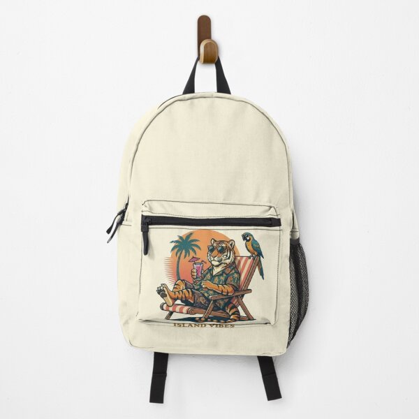 Item preview, Island Vibes – Tropical Tiger Art designed and sold by Dogandesighn.
