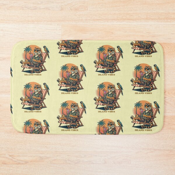 Item preview, Island Vibes – Tropical Tiger Art designed and sold by Dogandesighn.