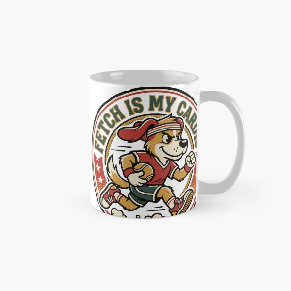Item preview, Fetch Is My Cardio — Running Badge V2 designed and sold by 1RSN.