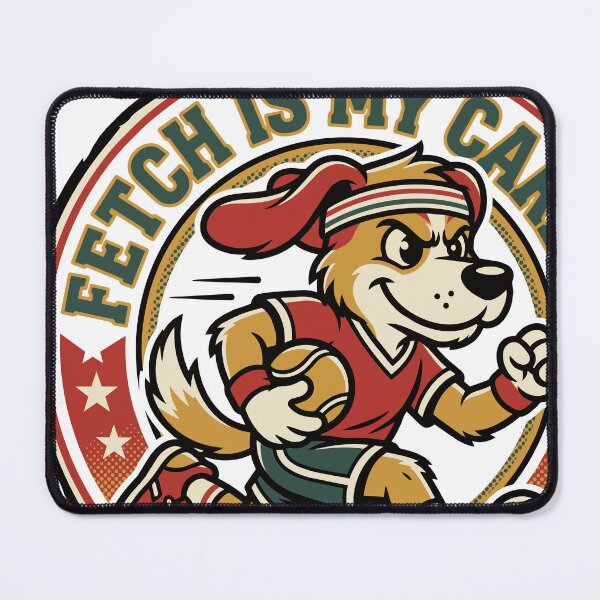 Item preview, Fetch Is My Cardio — Running Badge V2 designed and sold by 1RSN.