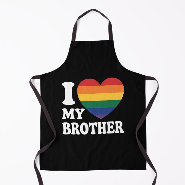Item preview, I love My Gay Brother LGBT designed and sold by sailorjessiArt.