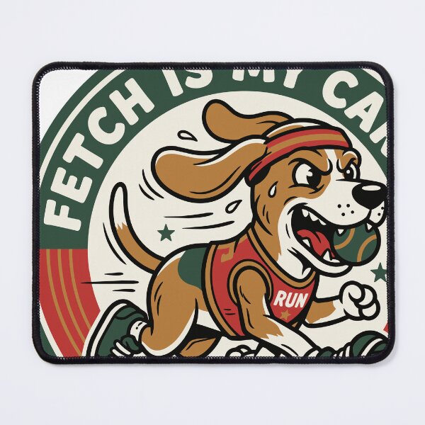 Item preview, Fetch Is My Cardio — Open Character V3 designed and sold by 1RSN.