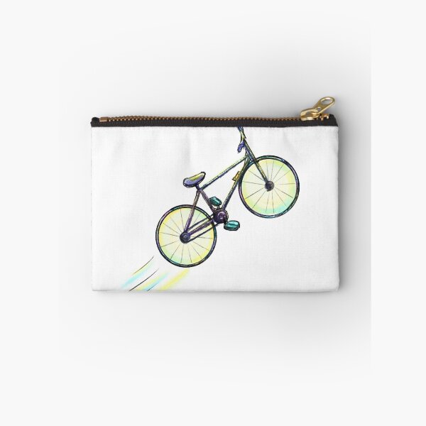 Item preview, Isolated bicycle in mid-air watercolor sketch designed and sold by CuteLemon00.
