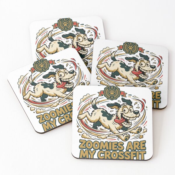 Item preview, Zoomies Are My CrossFit — Text Character designed and sold by 1RSN.